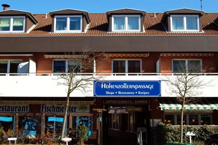 Hohenzollernpassage Wohnung Seemoewe Büsum Eksteriør billede